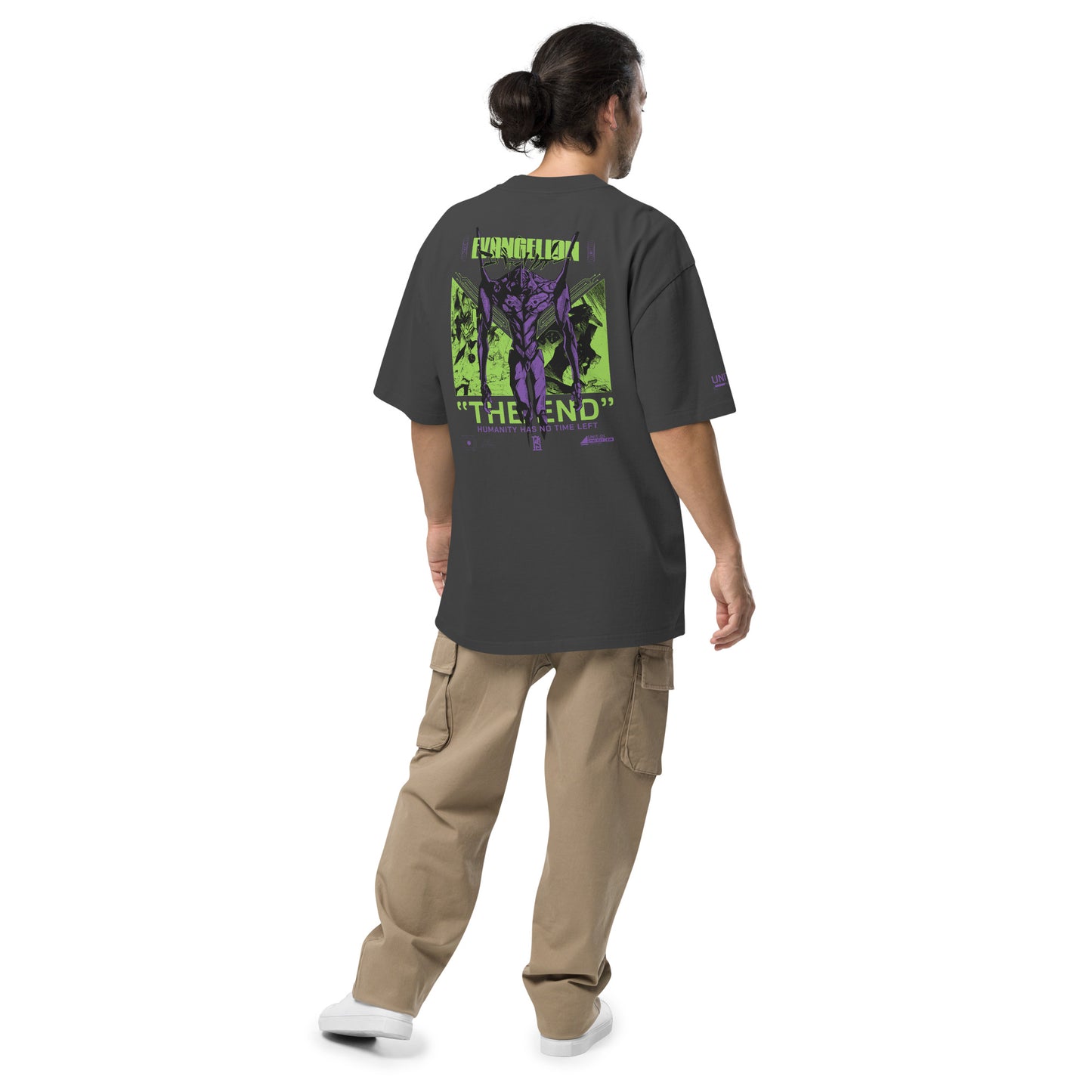 RONIN x EVA #01 | Camiseta oversize con efecto desgastado
