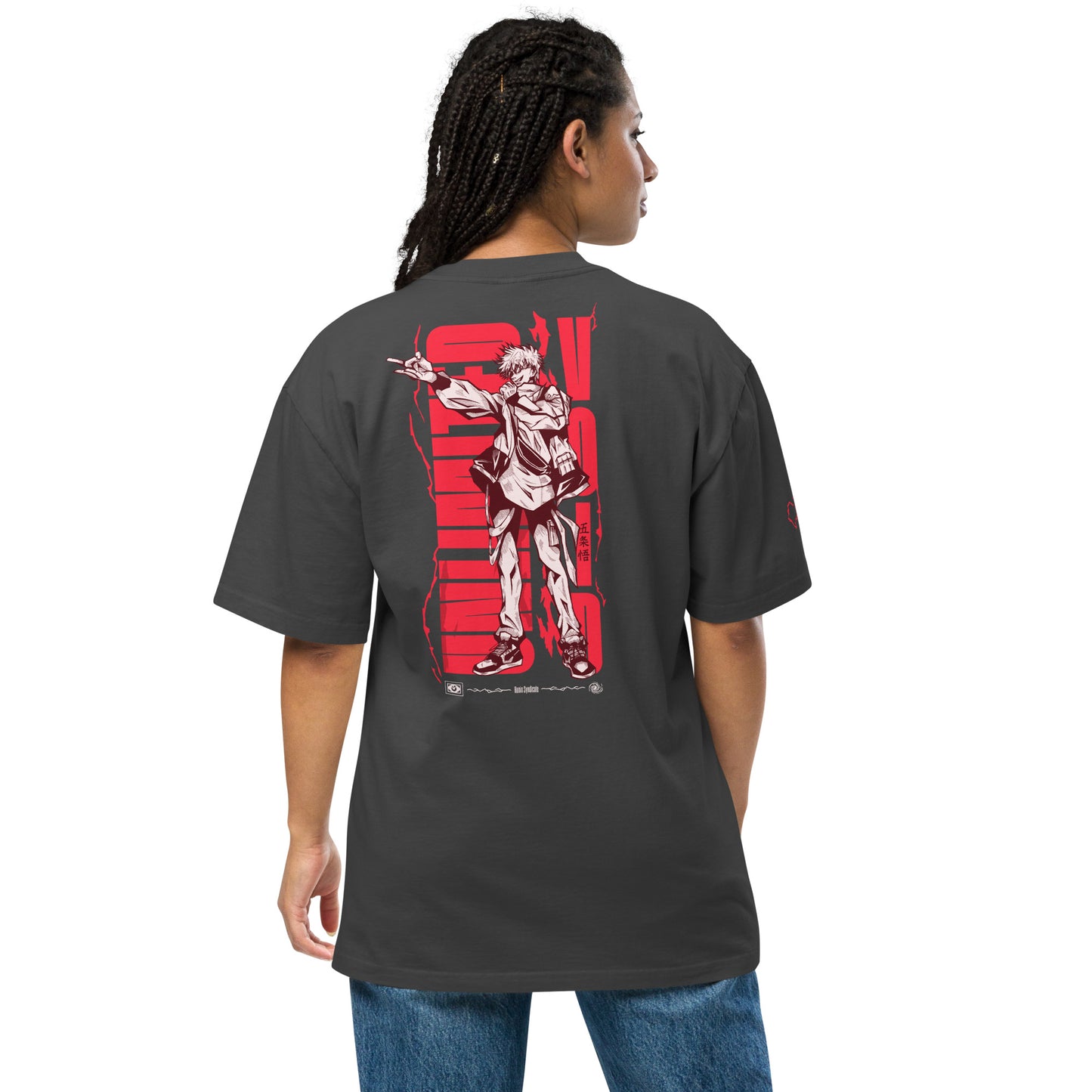 RONIN x UNLIMITED VOID #01 | Camiseta oversize con efecto desgastado