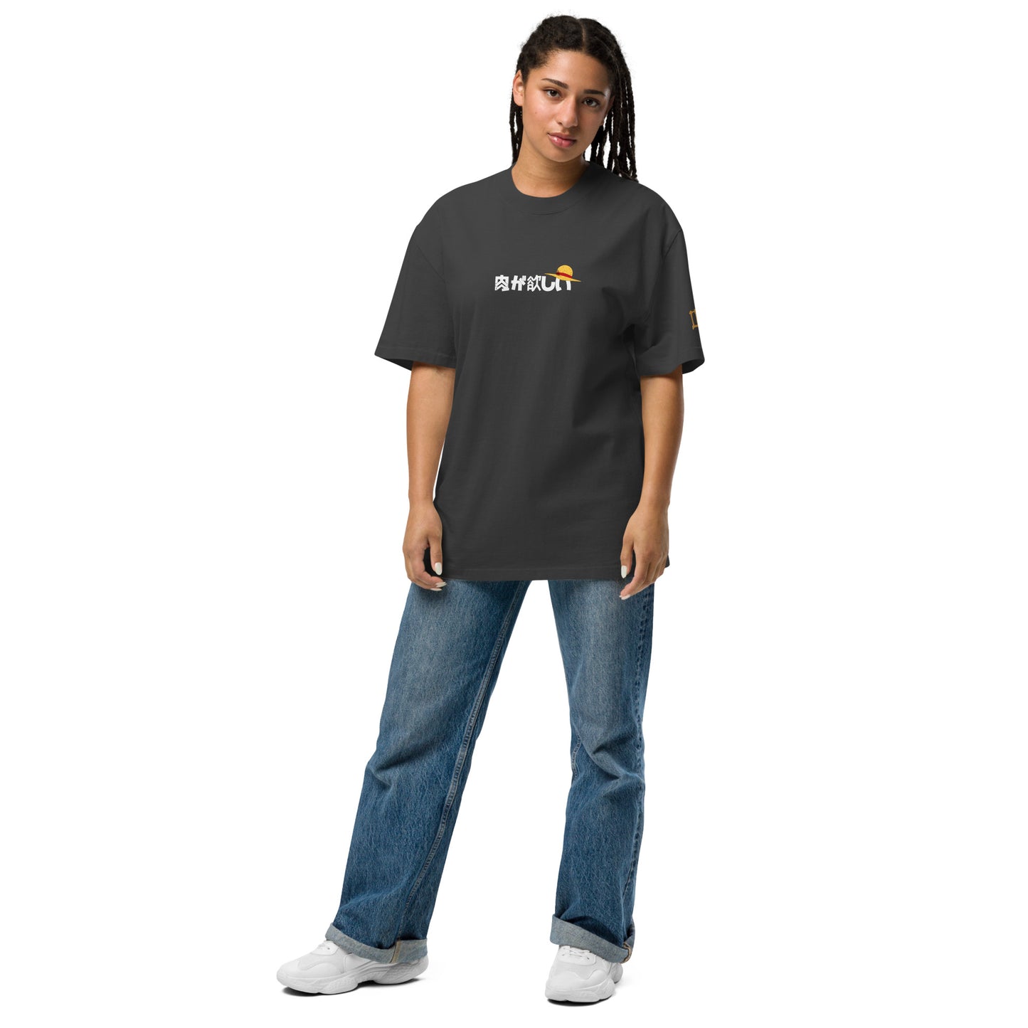 RONIN x MUGIWARAS #01 | Camiseta oversize efecto desgastado