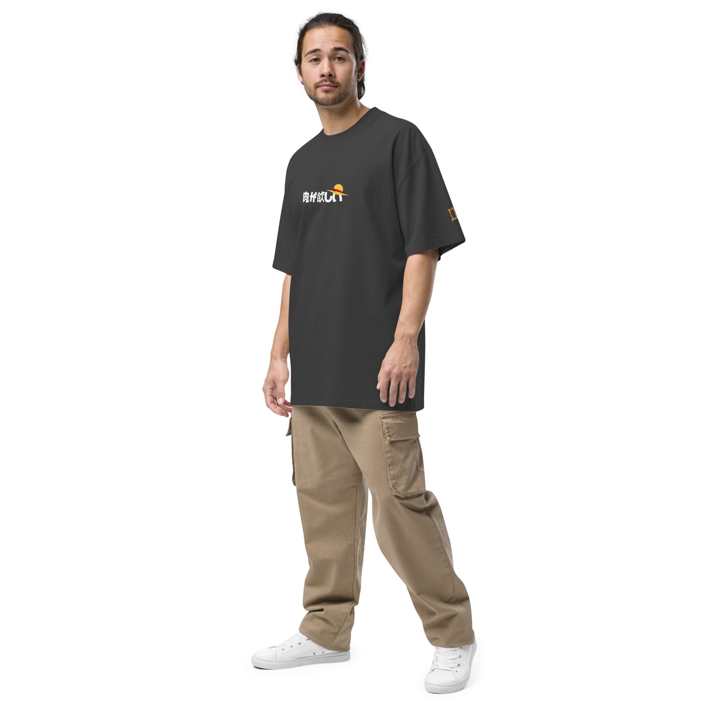 RONIN x MUGIWARAS #01 | Camiseta oversize efecto desgastado